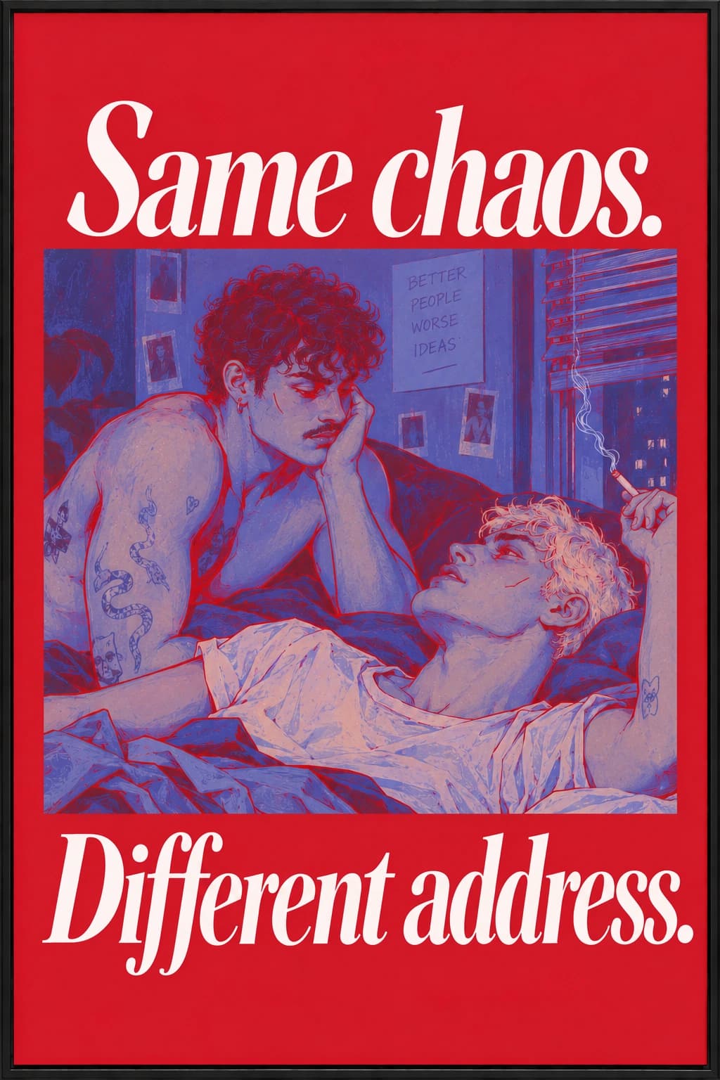 Same chaos. Different address.