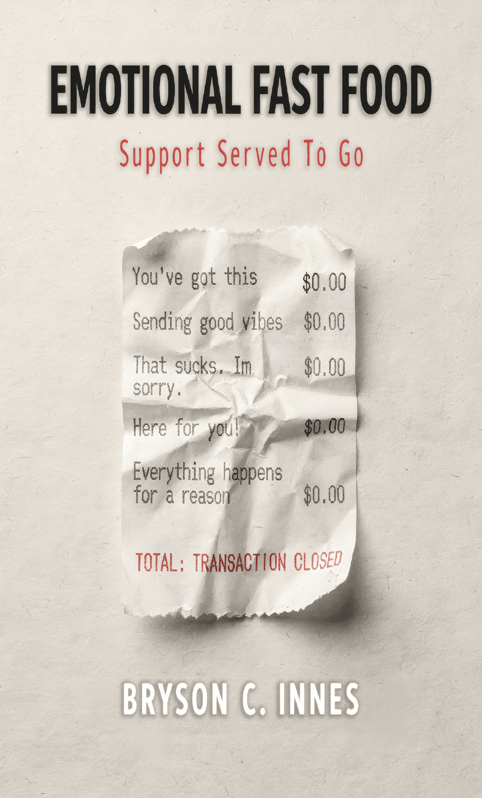 Emotional Fast Food — original book cover